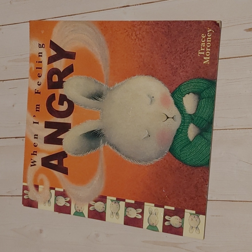 3/$13 When I'm feeling angry Children picture book by Trace Moroney 2021